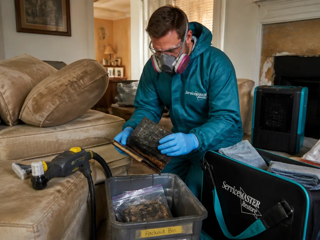 Content Cleaning & Pack-Out